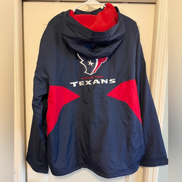 Houston Texans Vintage 2010 Fleece Lined Coat - Size L - NEW w/tags - Picture 2 of 8